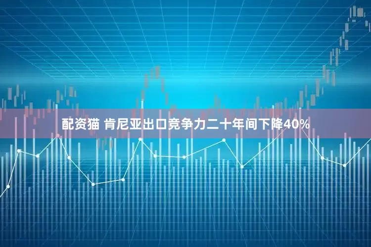 配资猫 肯尼亚出口竞争力二十年间下降40%