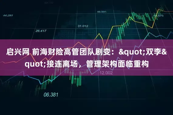 启兴网 前海财险高管团队剧变："双李"接连离场，管理架构面临重构